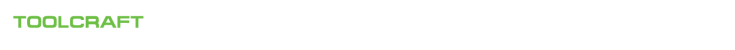 Row of white tool-brand logos on a dark green background: Toolcraft, TorkCraft, Pony, Jorgensen, Pro-Tech, Kreg, and Olfa